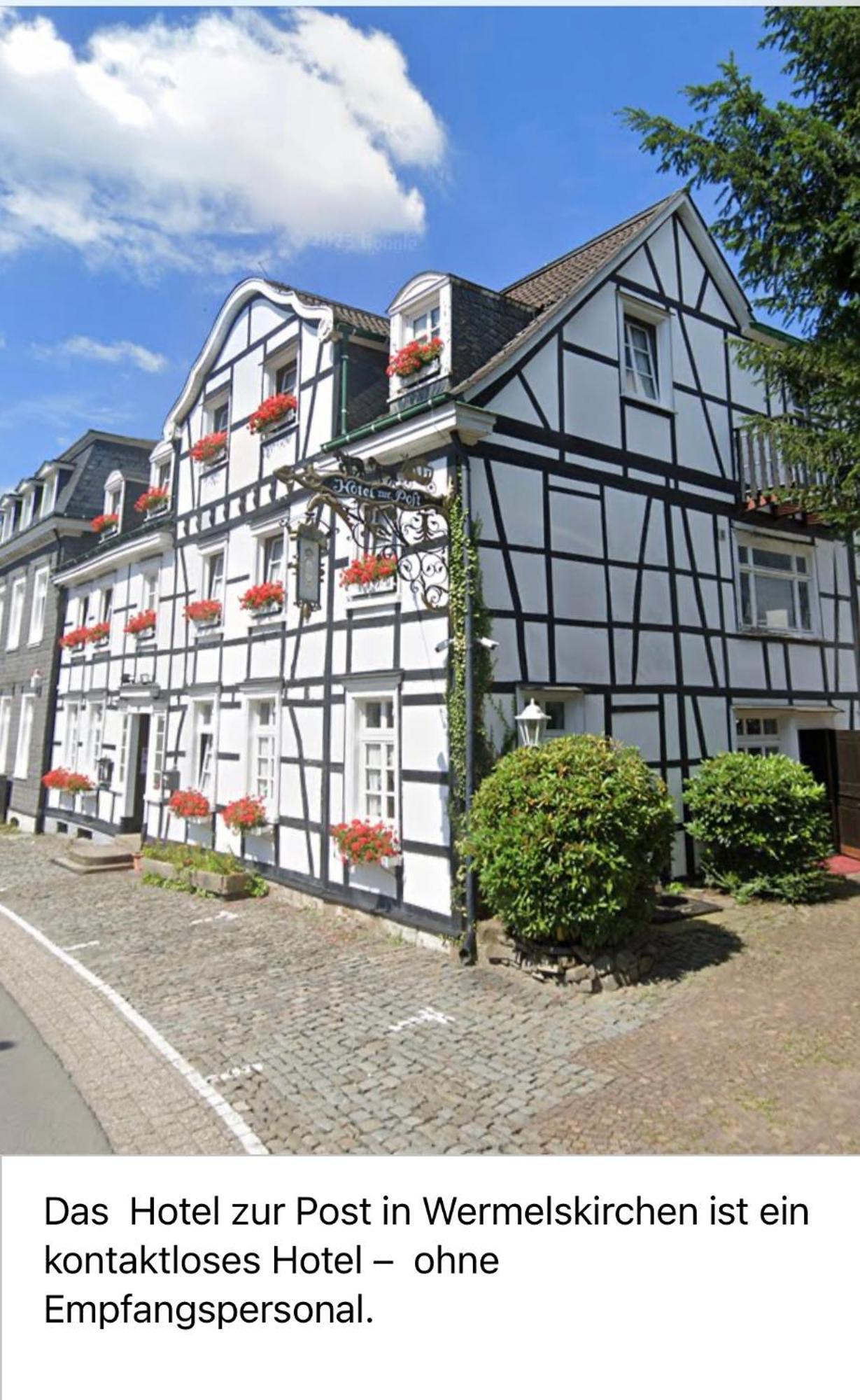 Hotel Zur Post Dabringhausen - Contactless Self Check-In Вермельскирхен Экстерьер фото
